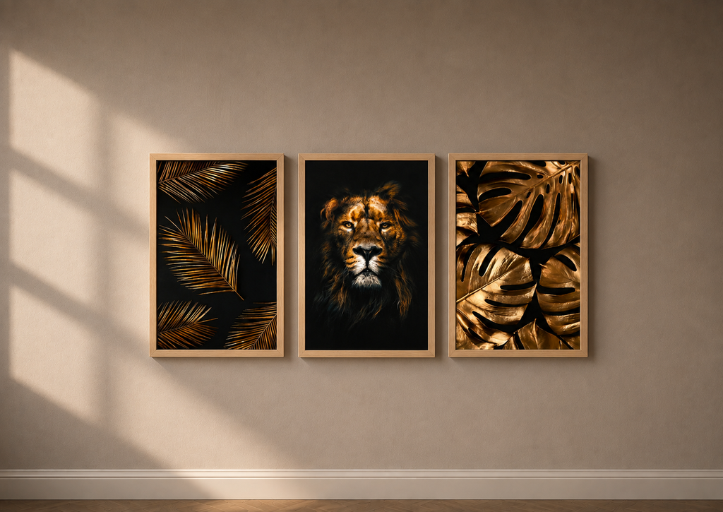 Set Triptico - Golden Prestige