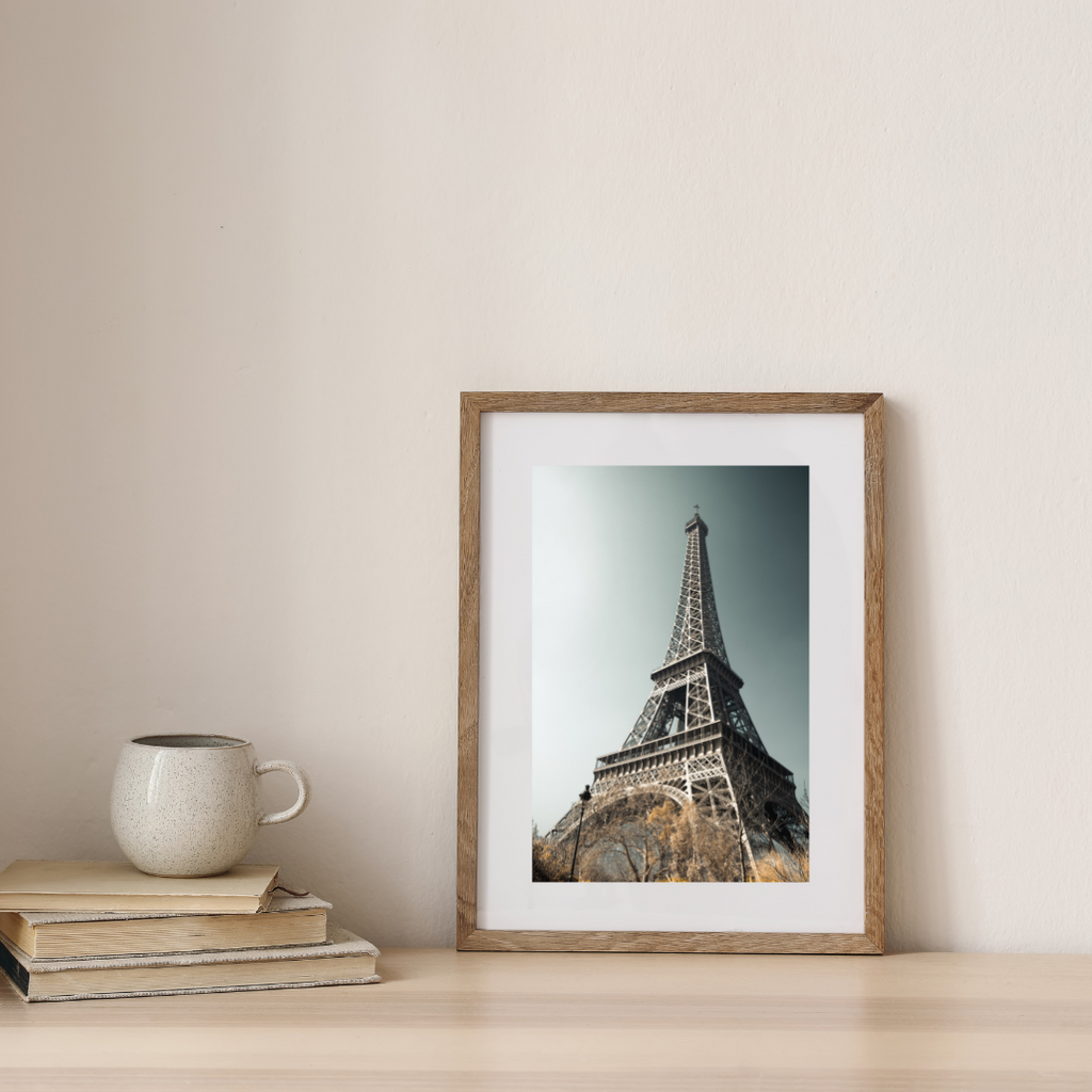 Torre EIffel, Francia Con Passepartout "Coleción Paises Europeos"