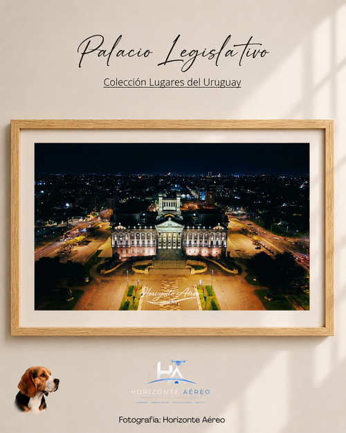 Palacio Legislativo - UruPosters x Horizonte Aéreo